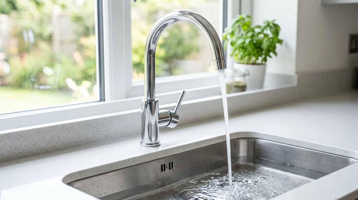 Local Plumbing Master Pros same day plumber fixing a faucet in Fitzpatrick, AL